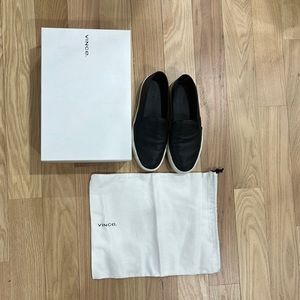 Vince Blair Leather Slip On Sneakers size 6.5